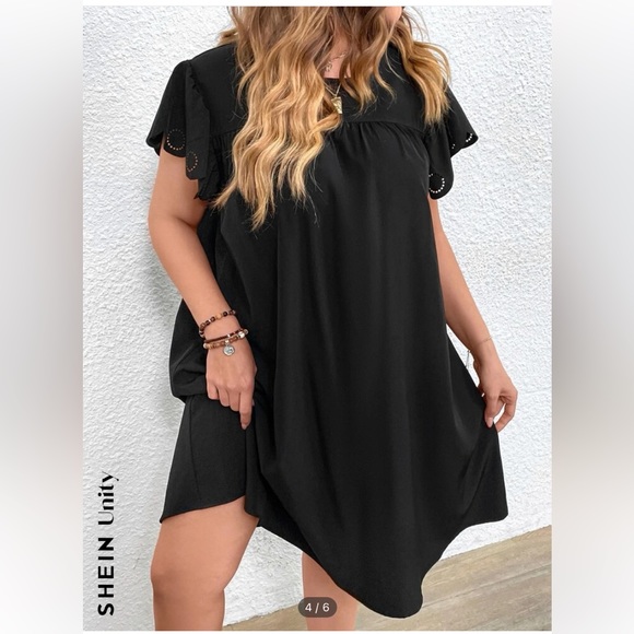 Black dress BRAND NEW no tag - Picture 4 of 6